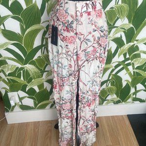 Brand New, Tags Attached Zara Floral Pants